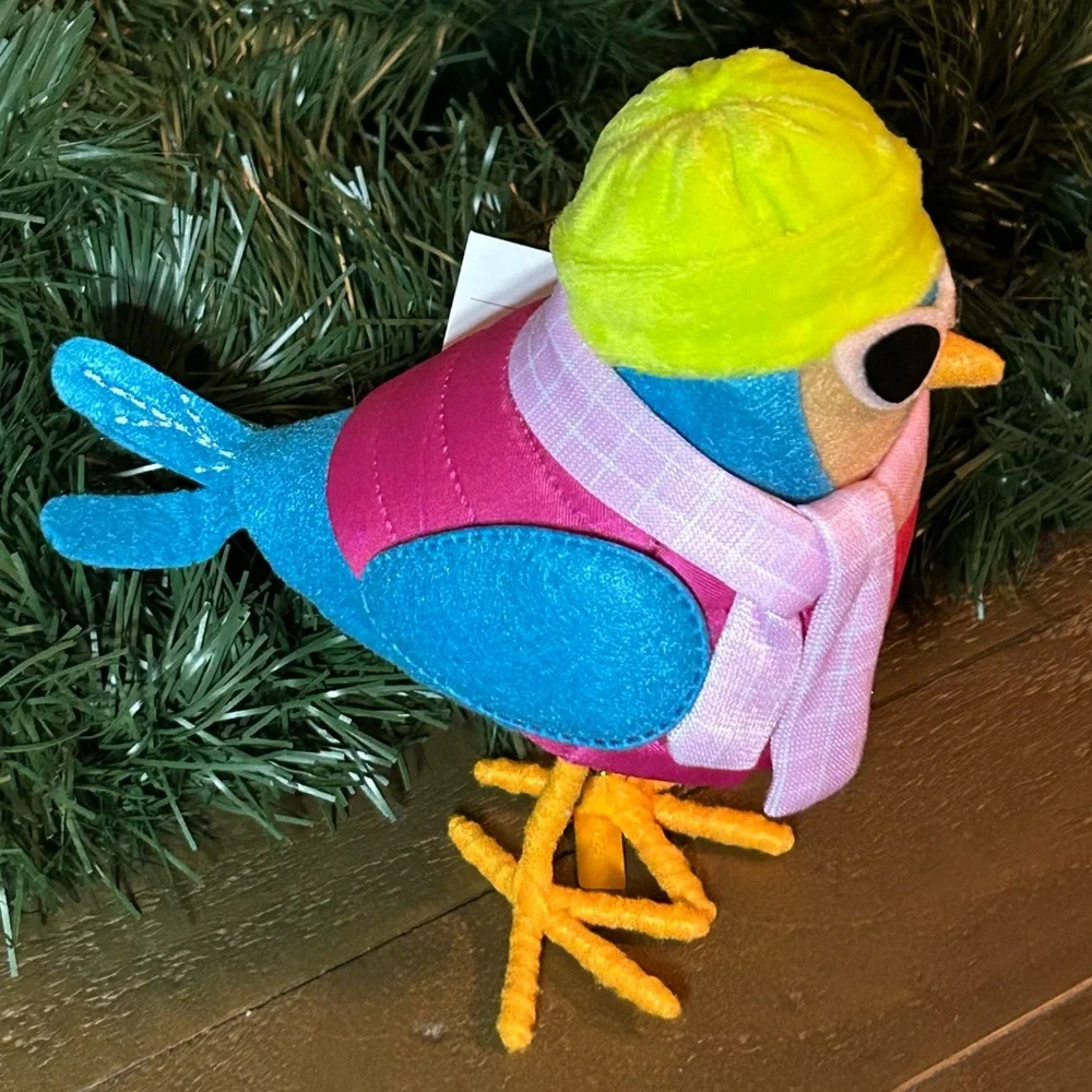 Featherly Friends MERRY Bird 2024 Target Wondershop 6.5” Tall. NWT